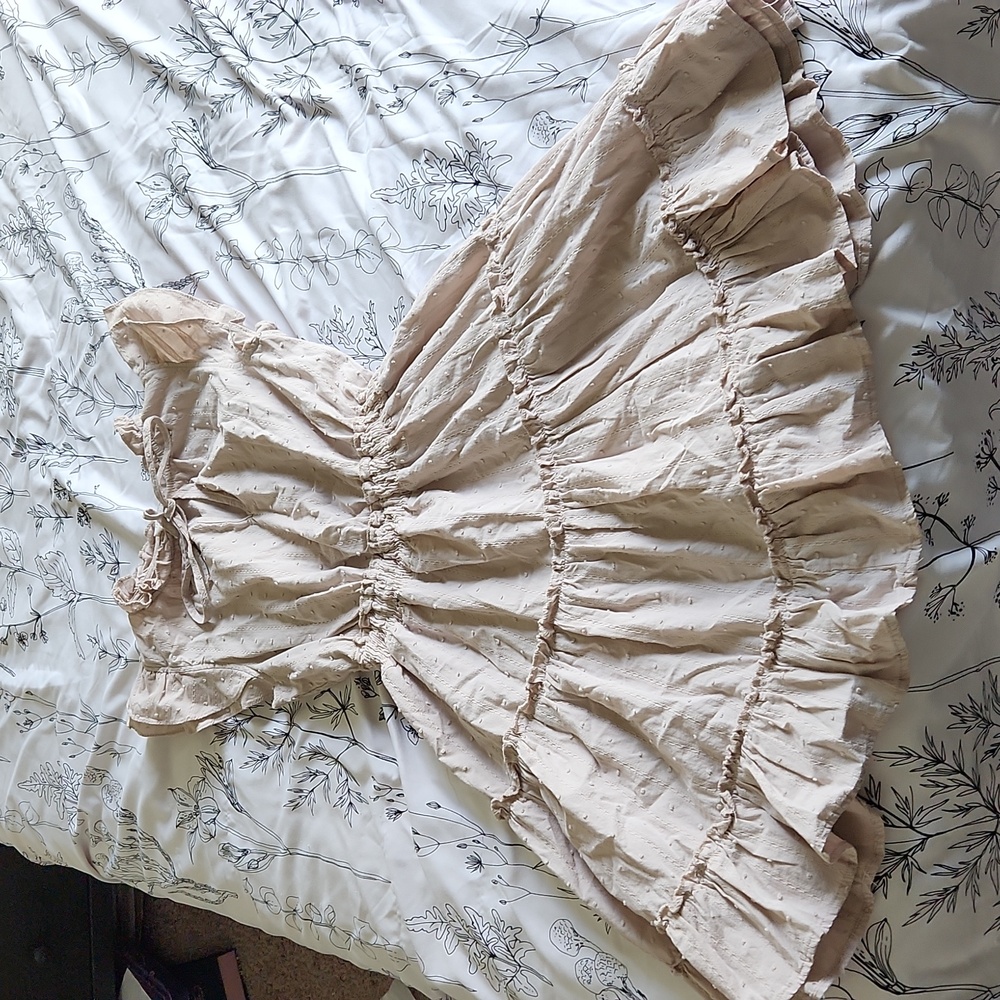 Cream Dress
